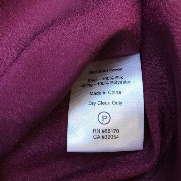 Anthropologie Girls From Savoy Silk Dress, 4. - Picture 6 of 7